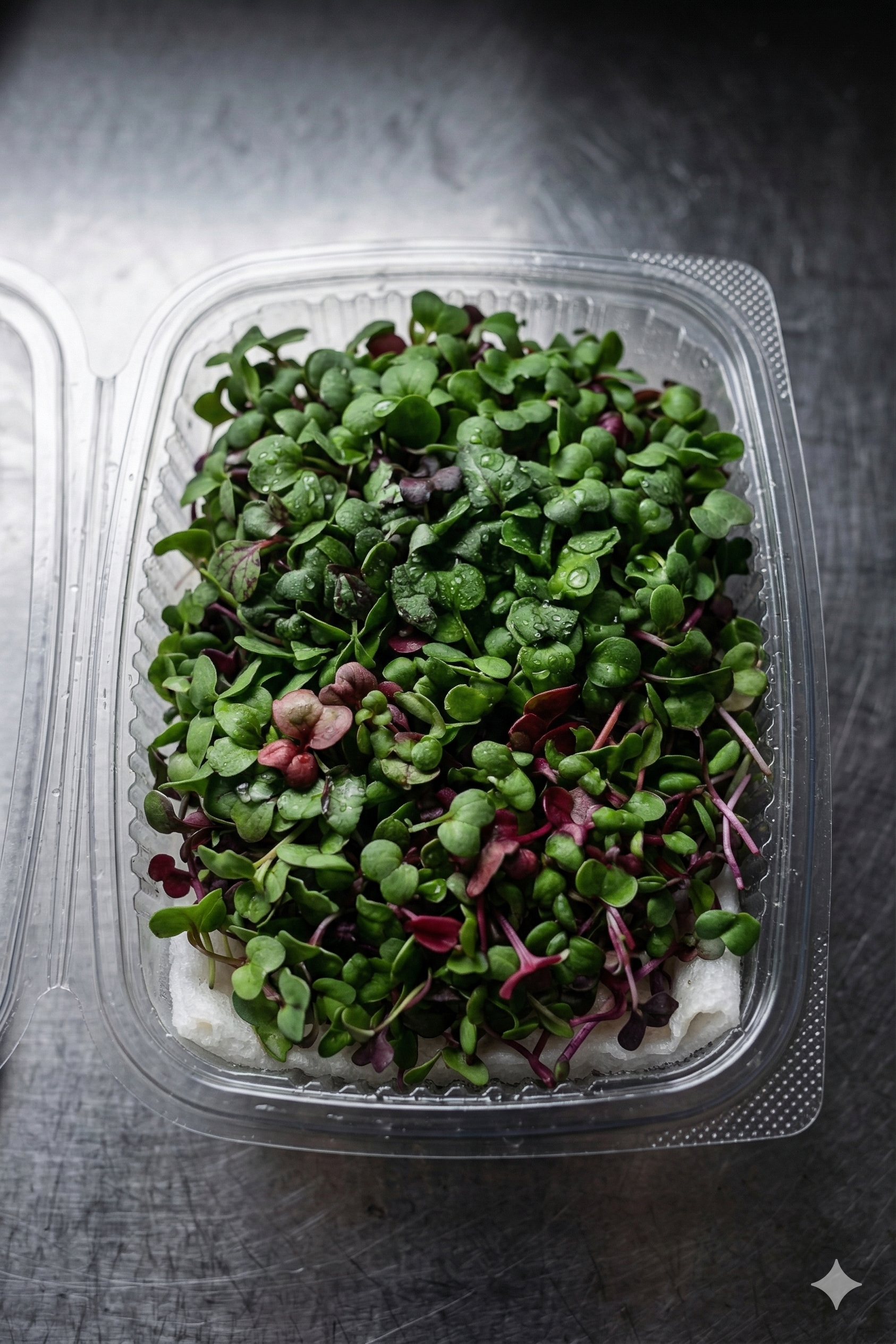 Belarro microgreens mix fresh in container